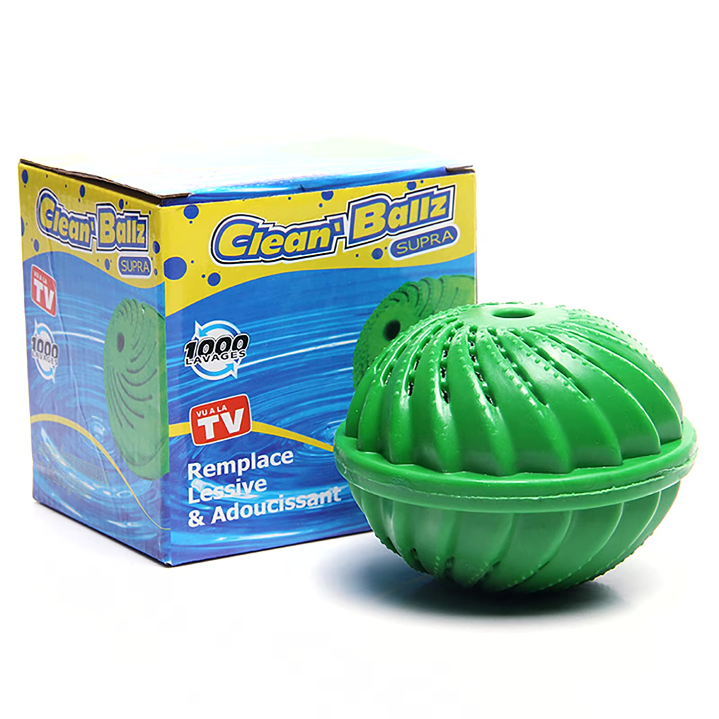 Boule de Lavage Naturelle Réutilisable – Sans Produits Chimiques