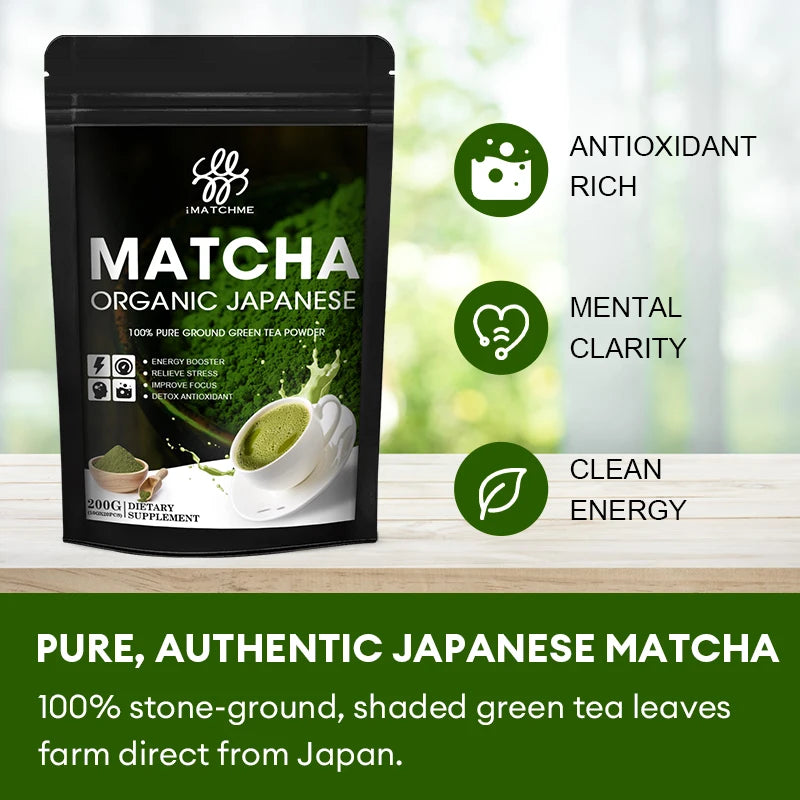 Matcha Pur – Brûleur de Graisses